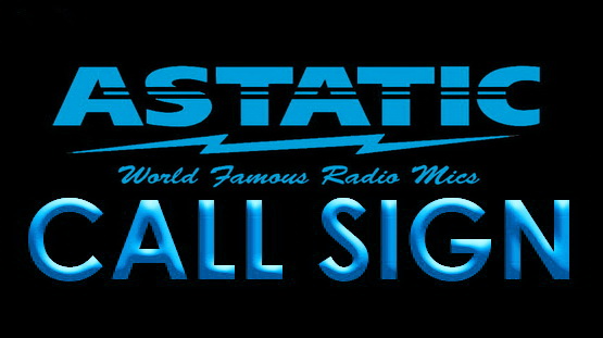 Astatic Mics Custom Call Sign LED Neon Sign